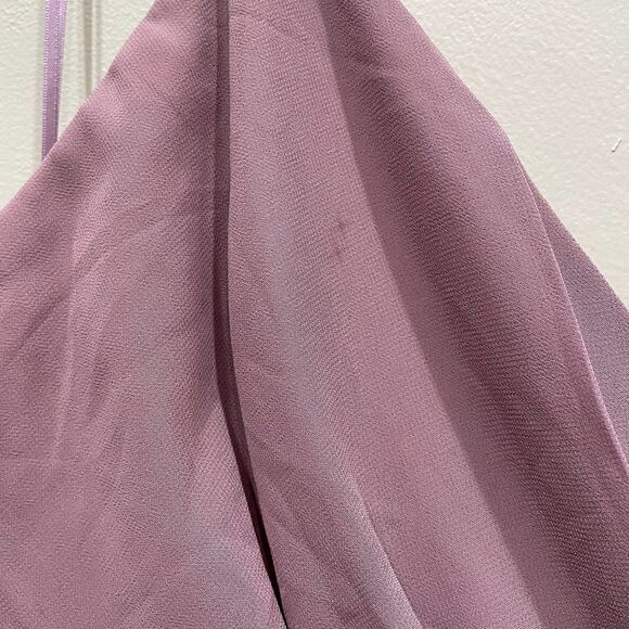 NWT Birdy Grey Kaia Chiffon Dark Mauve Dress - Size: Medium - Picture 14 of 16